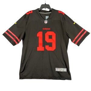 San Francisco 49ers Nike Deebo Samuel Jersey Mens L #19 Alternate Black Game Day
